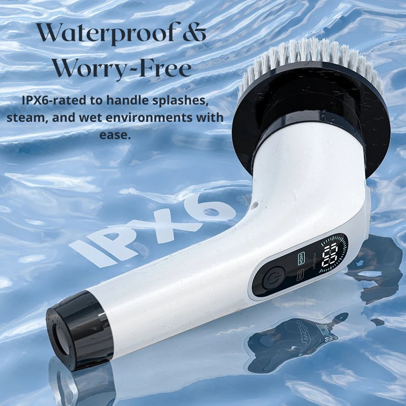 CleanyxPro™ 7-in-1 Electric Spin Scrubber – Cordless & Powerful