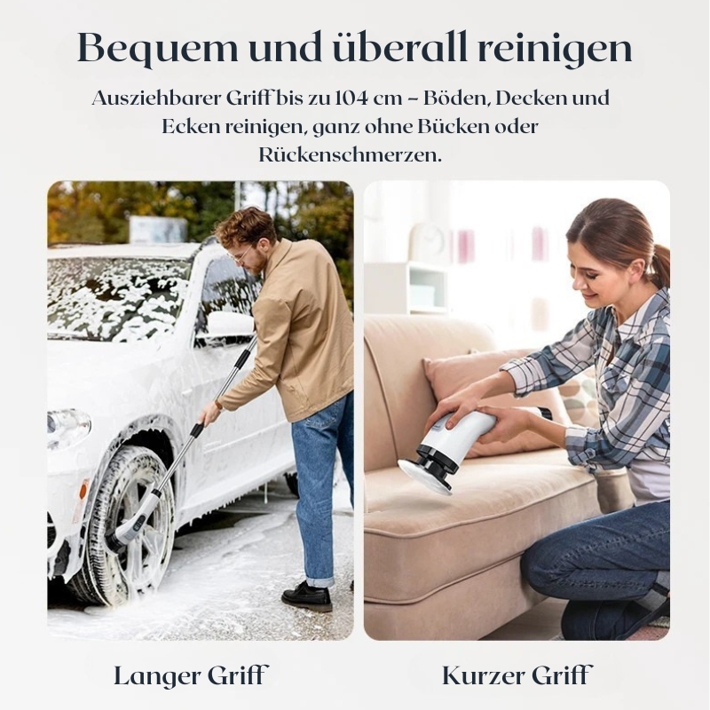 CleanyxPro™ 7-in-1 Reinigungsbürste – Kabellos & Leistungsstark